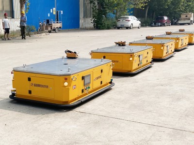 AGV transfer vehicle battery transfer cart