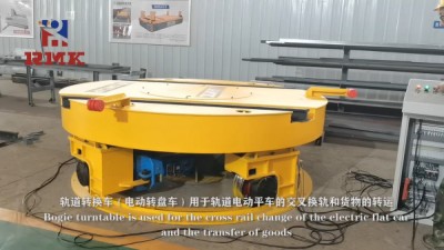 Rail transfer trolley