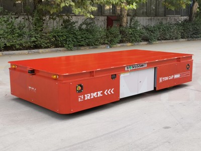 Heavy duty 5 tons materials trackless transfer cart