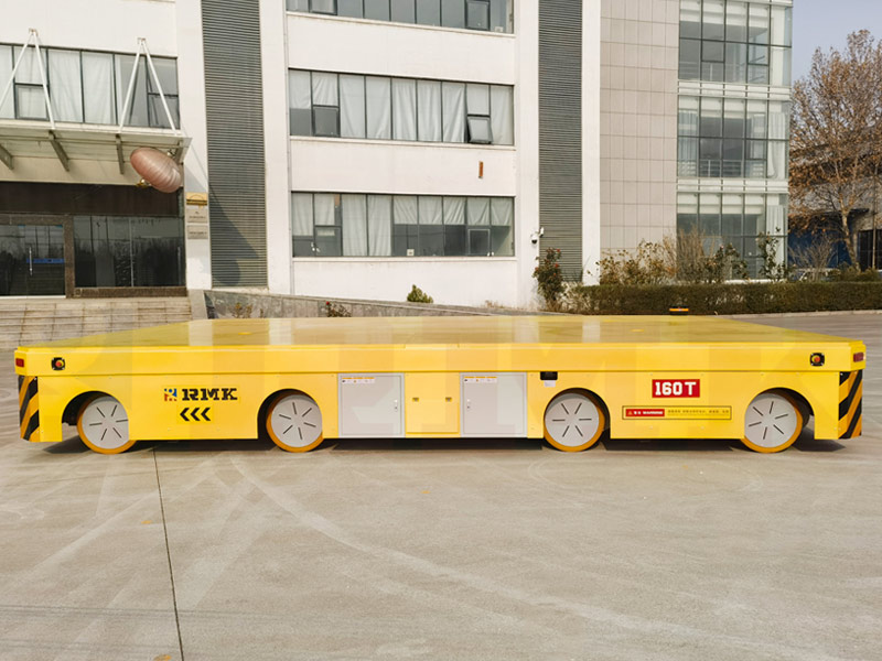 160 ton heavy load transporter omnidirectional mobile trackless transfer cart