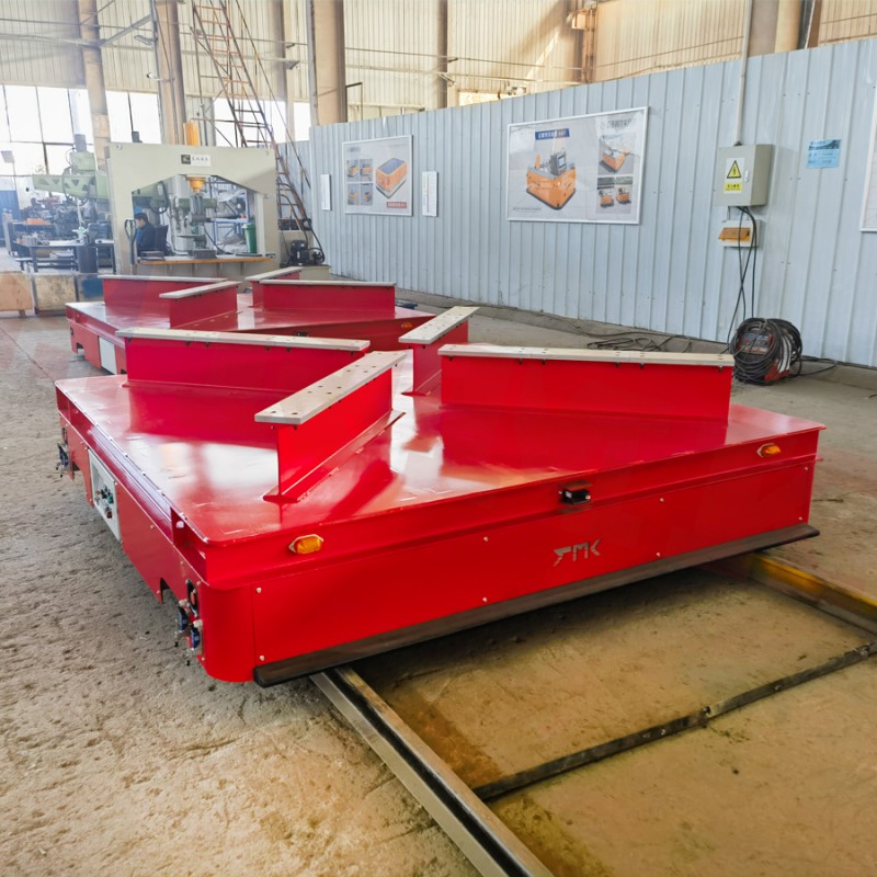 Battery Operated 10 Tons Rail Guided Transfer Cart