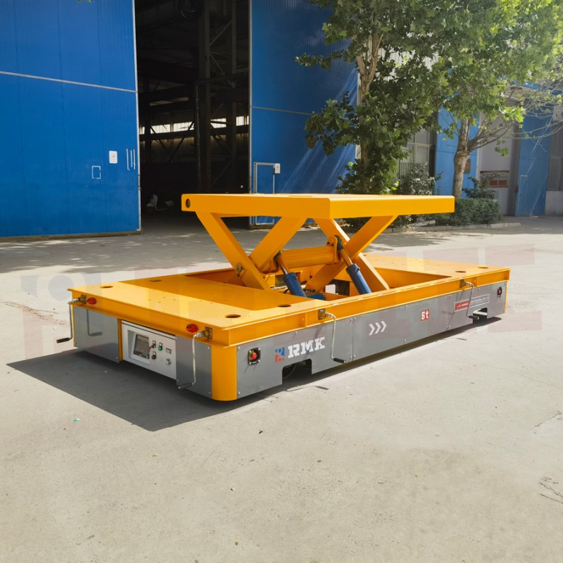 5 Tons Scissor Lift Steering Wheel Transfer Cart