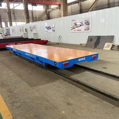 Heavy Duty 10 Tons Steel Pipe Rail Transfer Cart